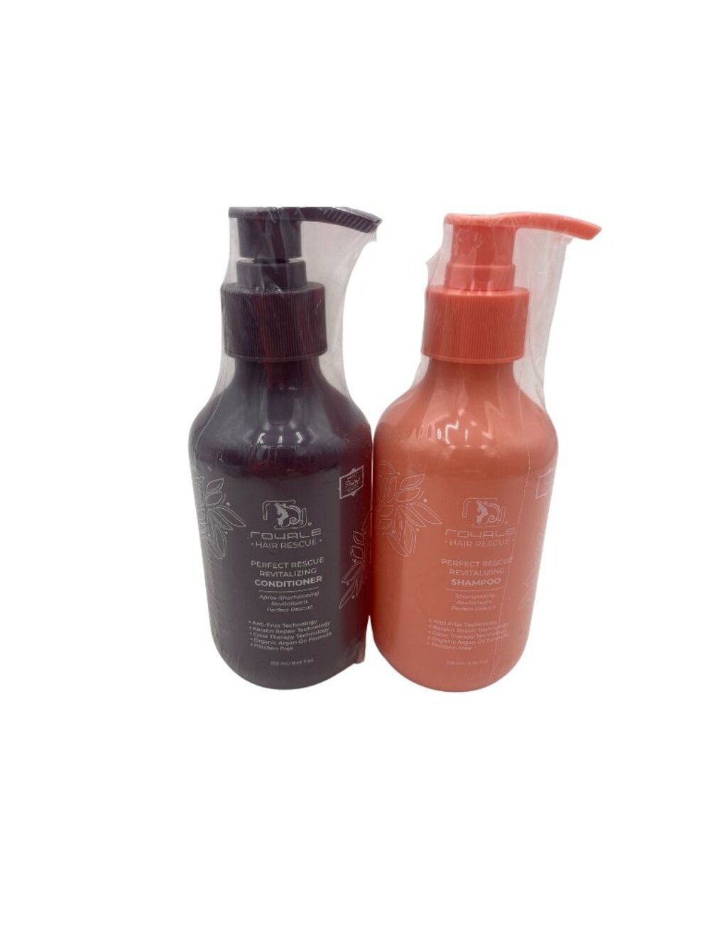 Royale Hair Rescue Perfect Rescue Revitalizing Shampoo & Conditioner Set 250ml E